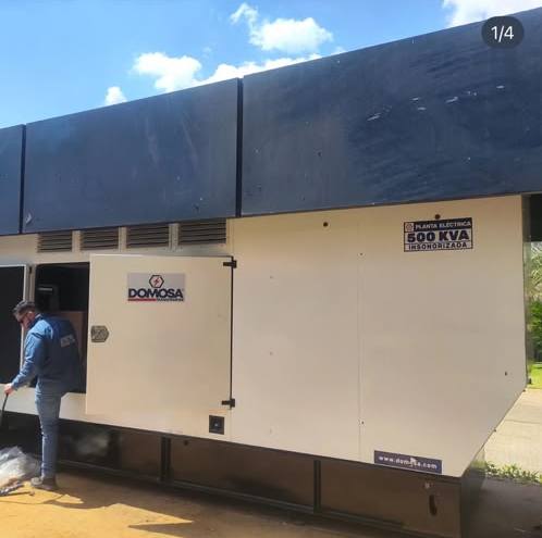 Instalación y puesta en servicio de generador de 500 kVA